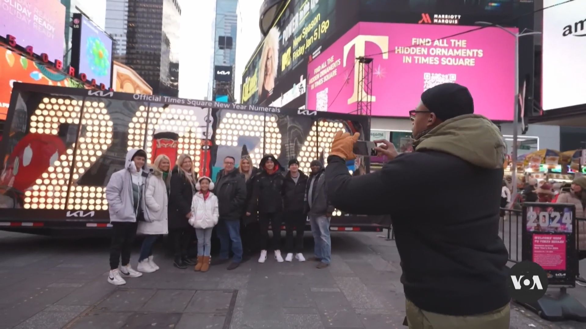 美國多地加強保安 迎接除夕倒數