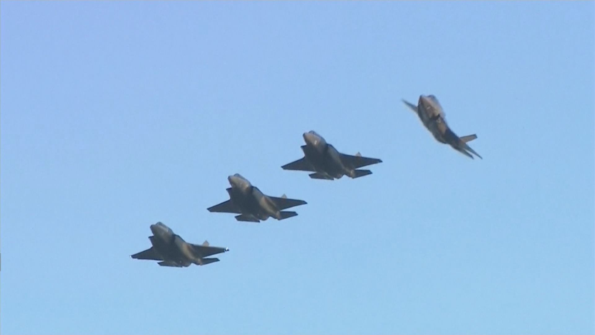 美國F-35戰機需暫時停飛