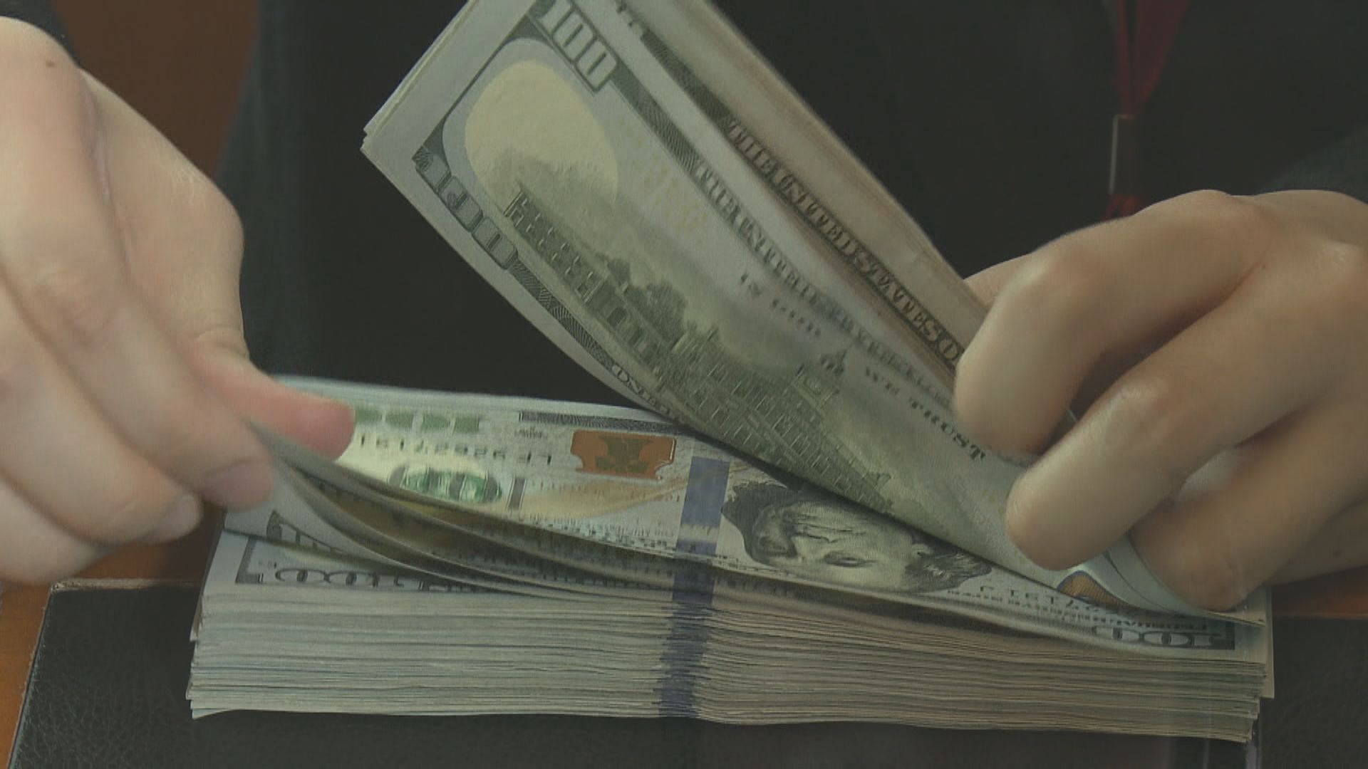 美匯指數回落　日圓曾見七周低位