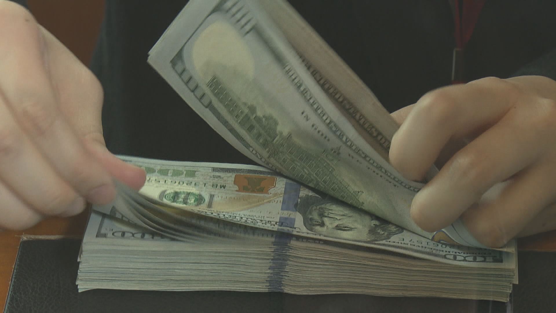 美匯升穿91並見三周高位　日圓跌至六個月低位