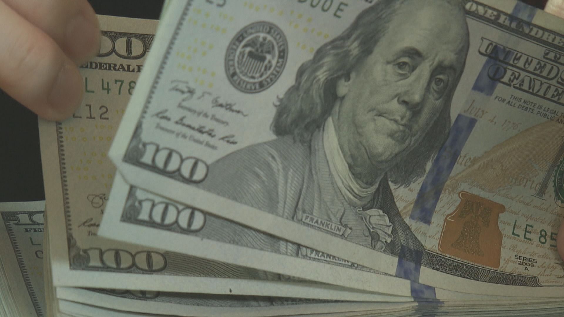 美匯曾見逾兩周高位　日圓曾觸及三周低位