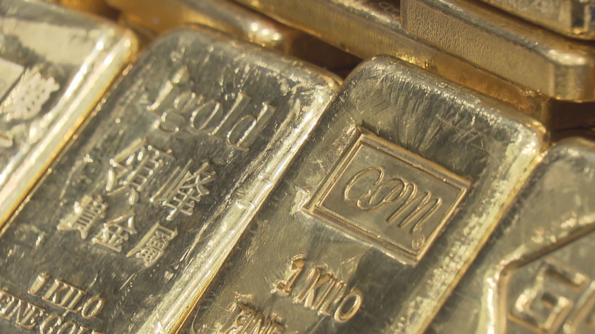 金價2連升並升逾1%　因美元及美股大跌