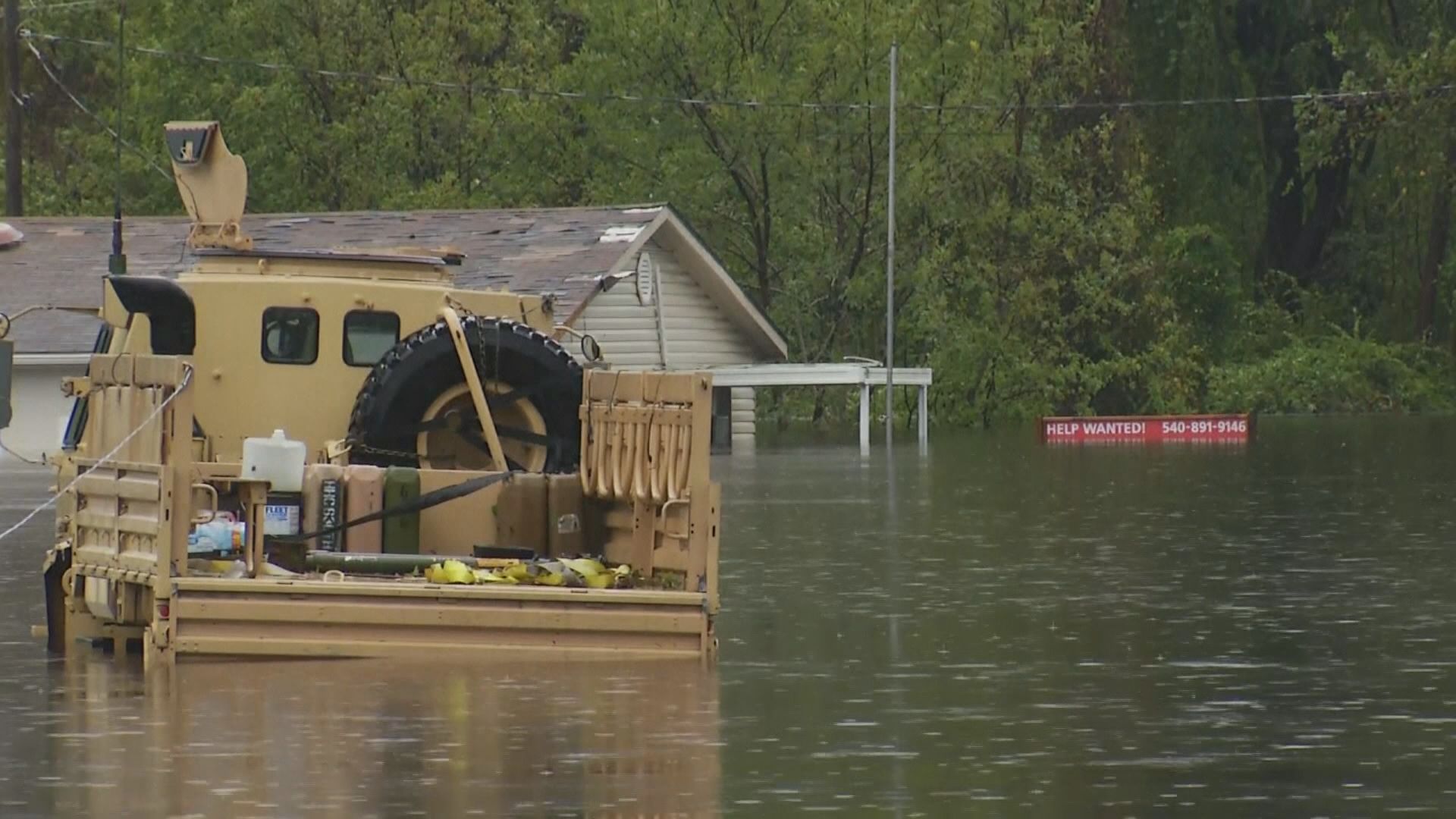 弗洛倫斯續為北卡州帶來暴雨