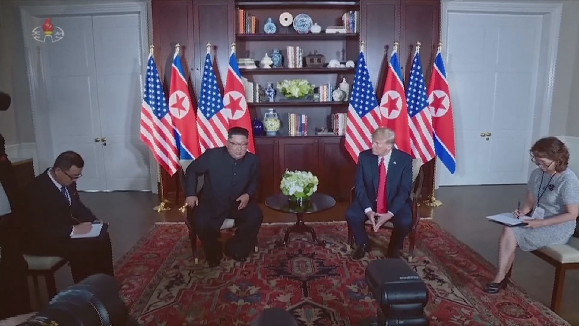 白宮：金正恩冀再與特朗普會面