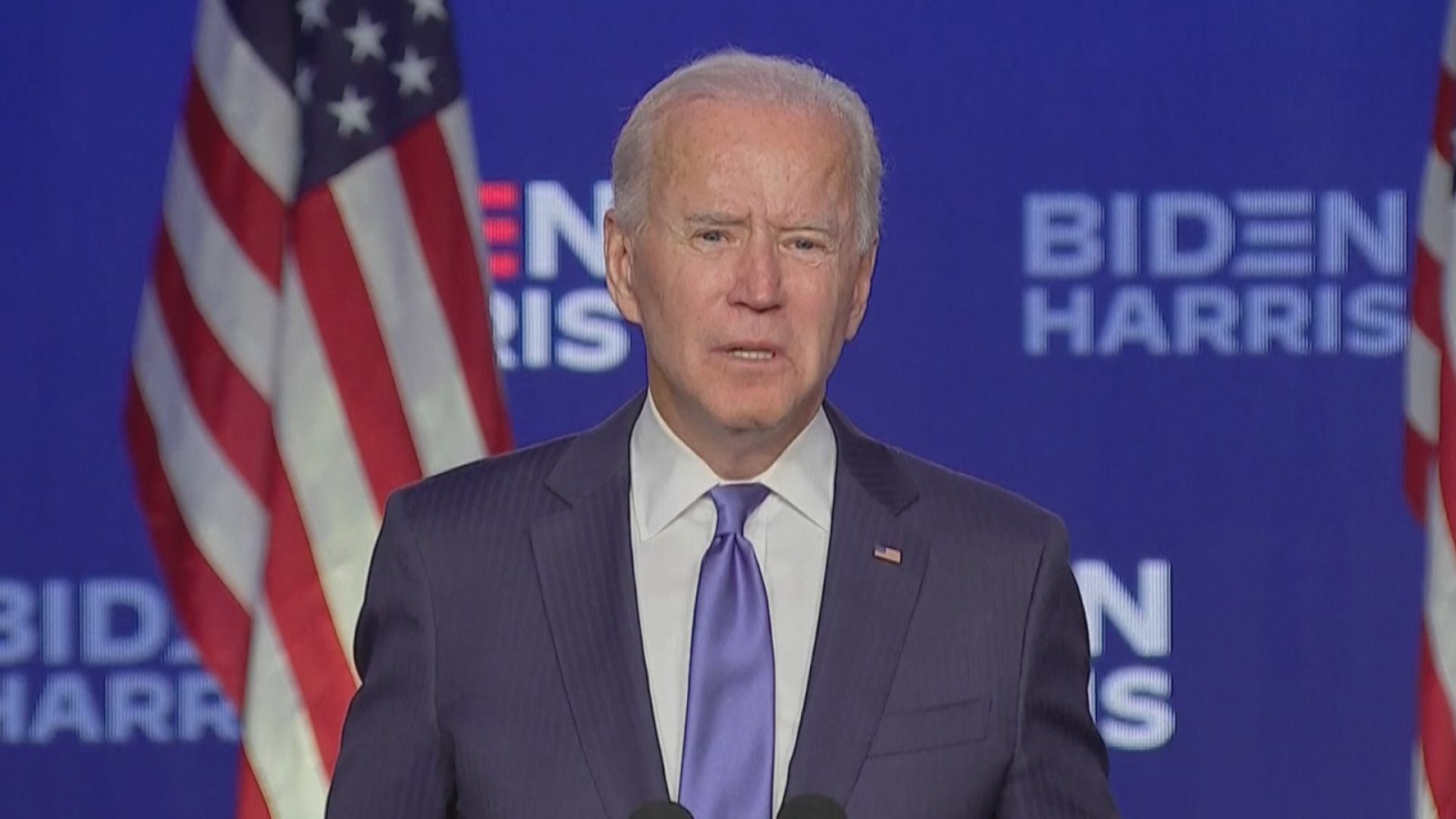 拜登有信心獲逾300張選舉人票大勝當選