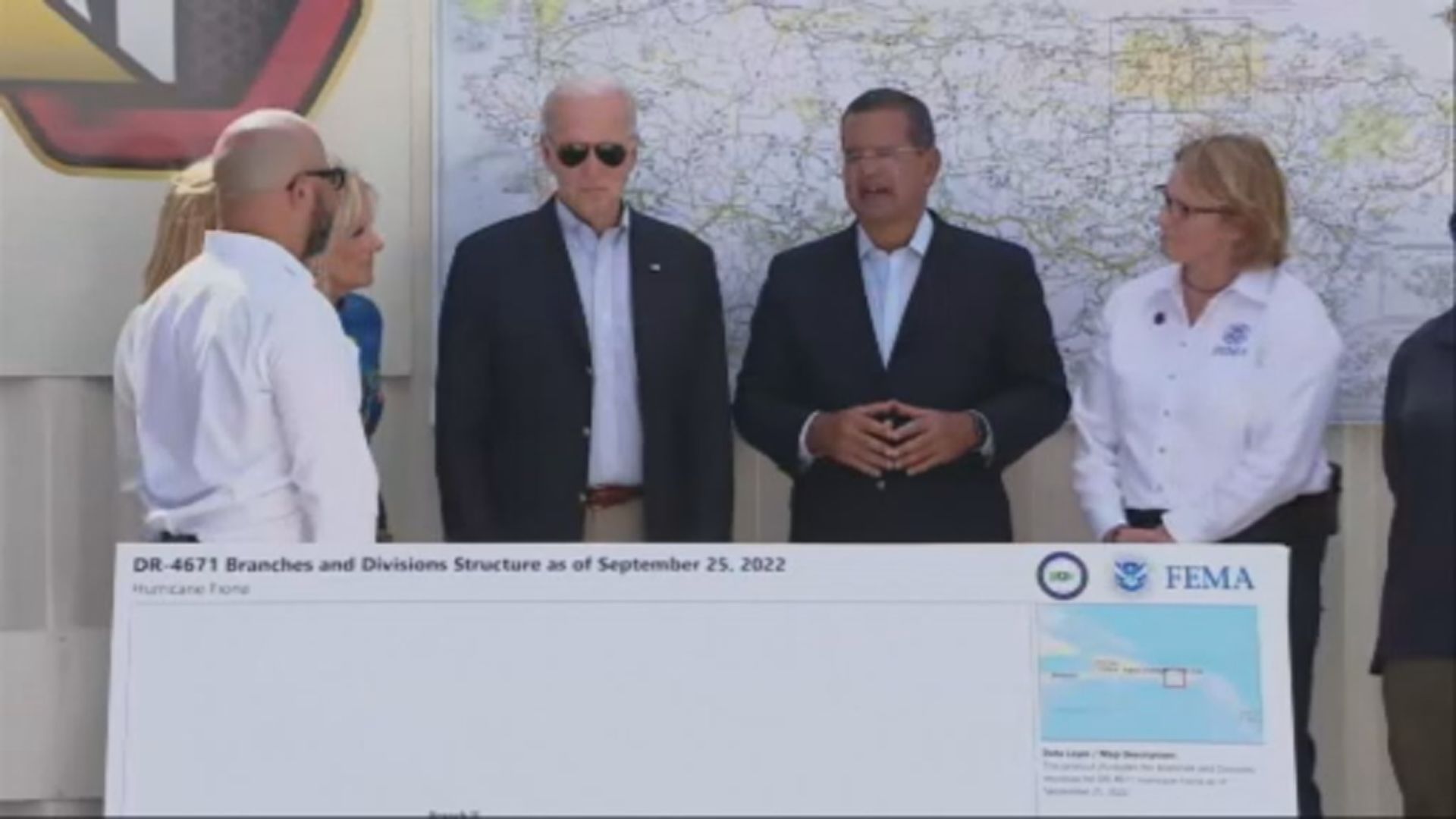 拜登視察波多黎各　承諾增撥資源協助重建