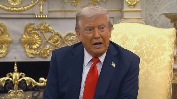 特朗普稱與金正恩關係良好　希望本年內與對方會晤