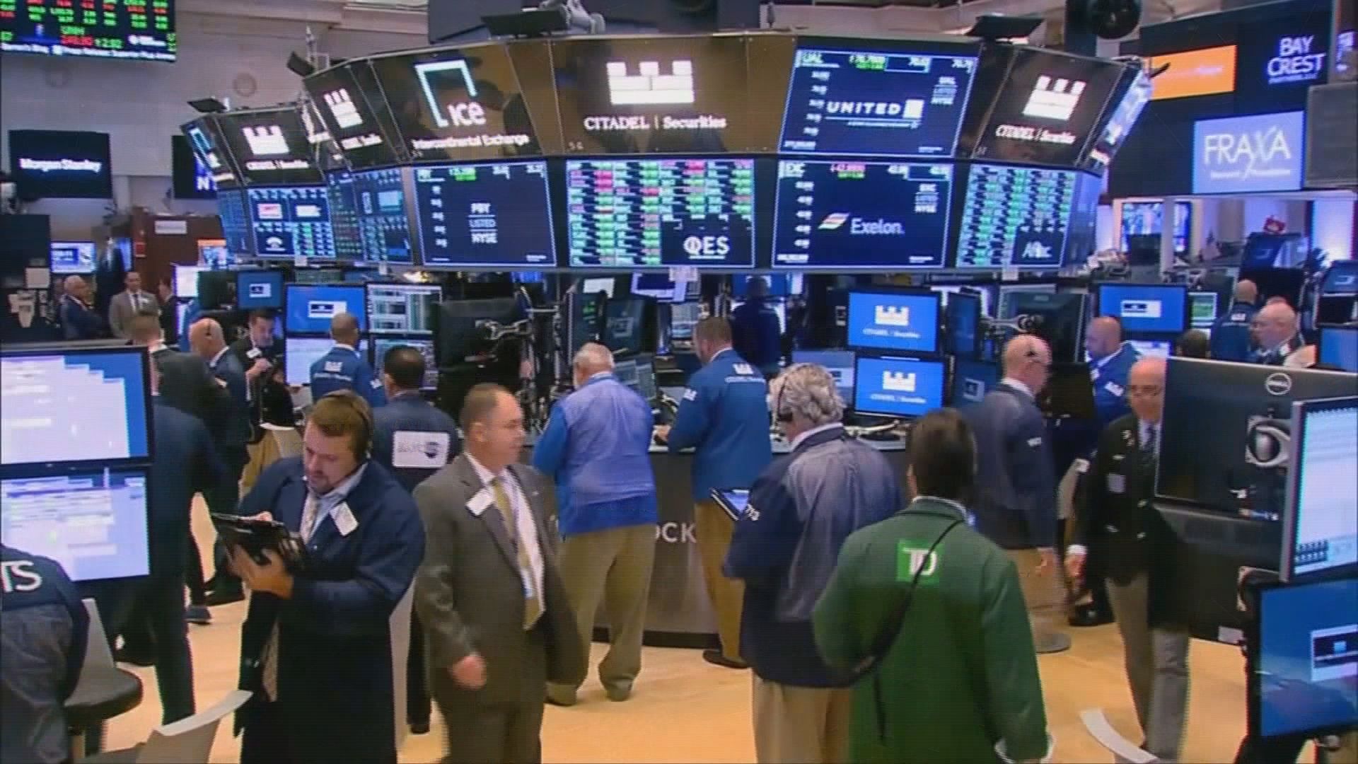 中美貿易戰升級和加息憂慮升溫　美股下跌