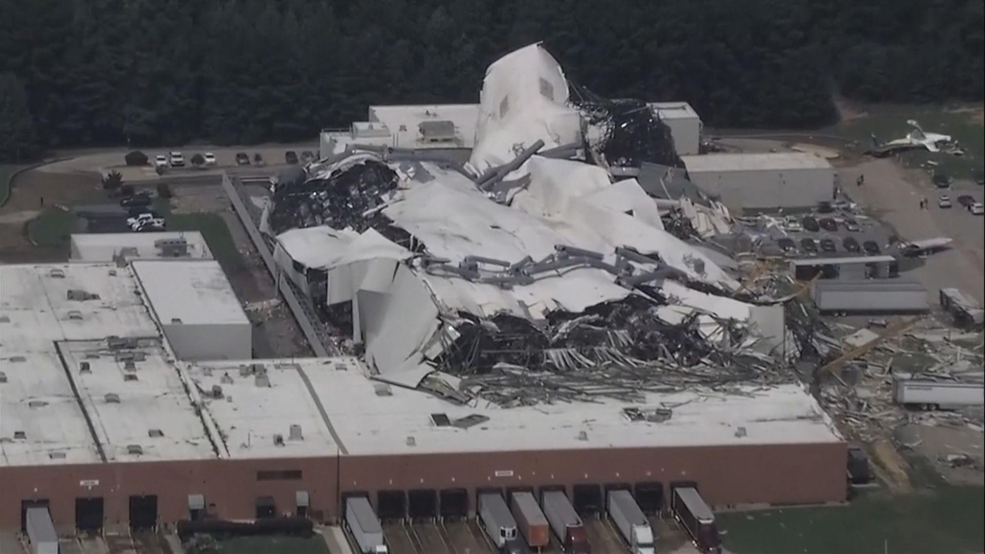 北卡羅來納州周三受龍捲風捲襲