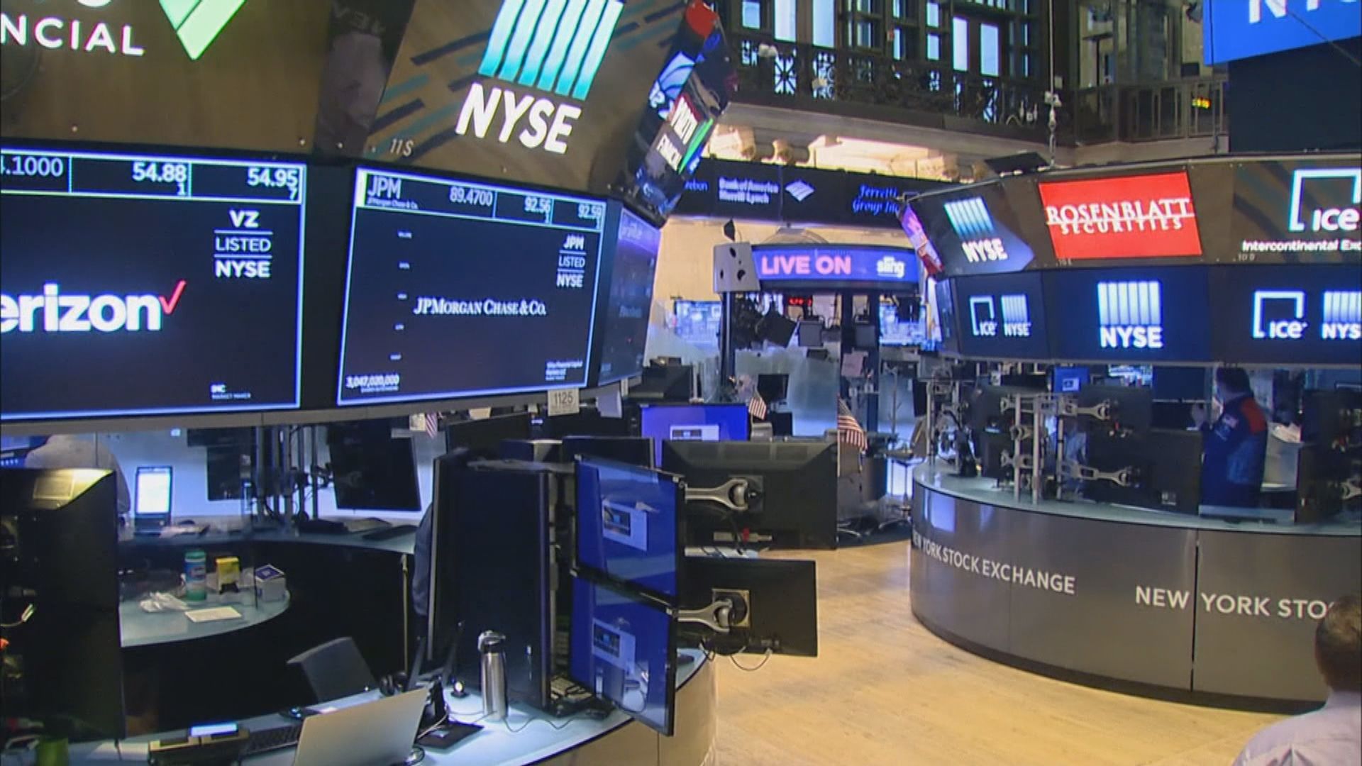 美股高收　標指及納指破頂