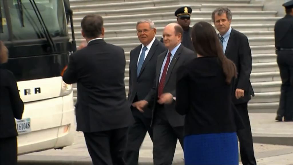 美國參議員到白宮出席北韓問題簡報會