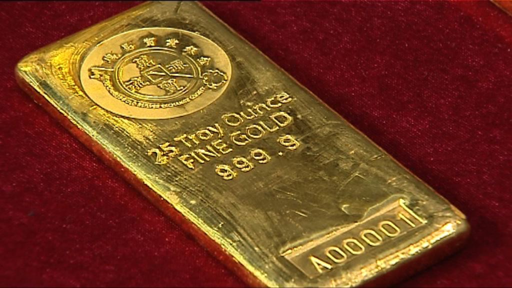 金價本周升逾1%　連升兩周