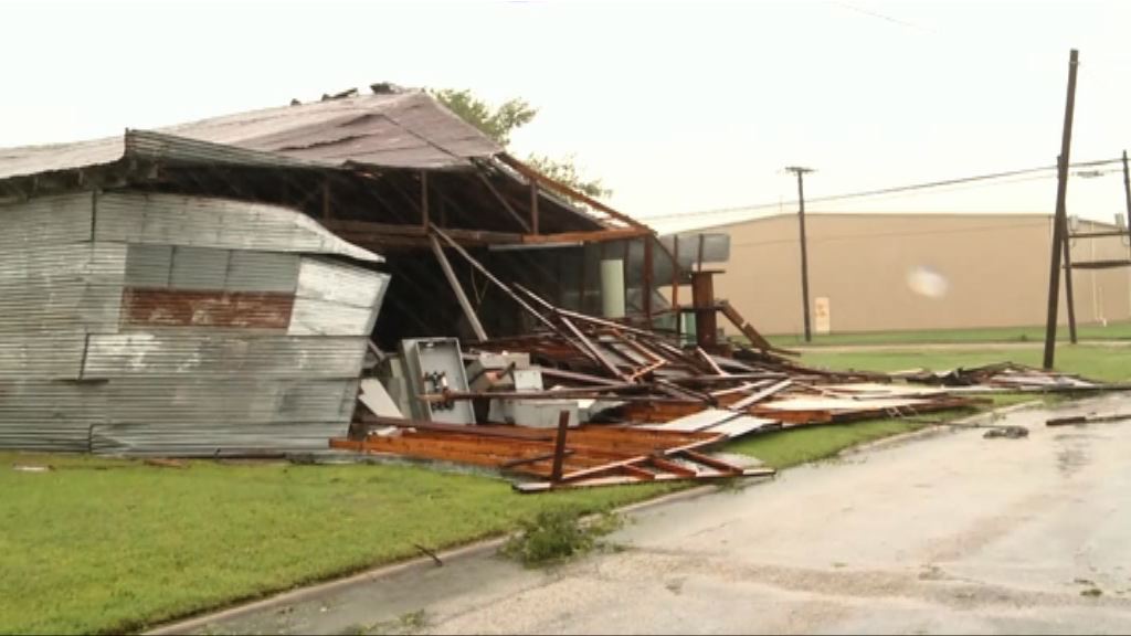 颶風哈維登陸得州至少兩死十多傷