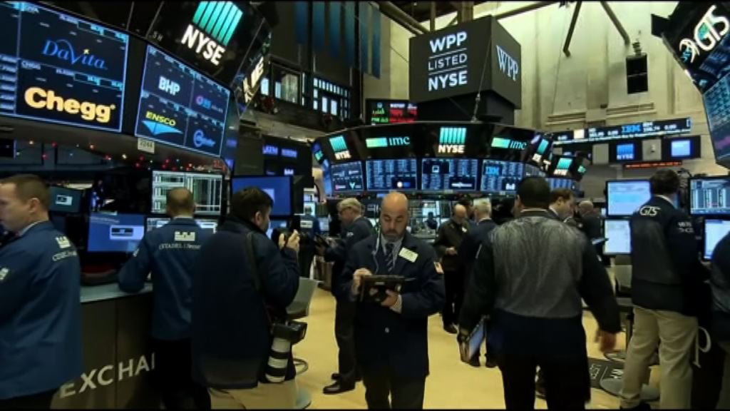 憧憬稅改下周獲國會通過　三大指數創新高