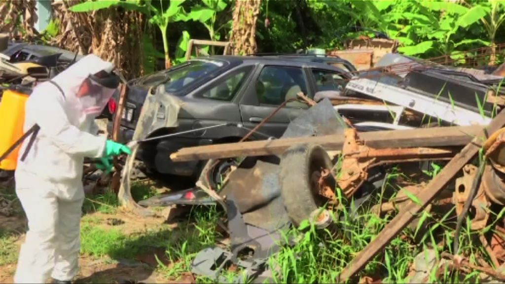 美14宗個案疑經性接觸染寨卡