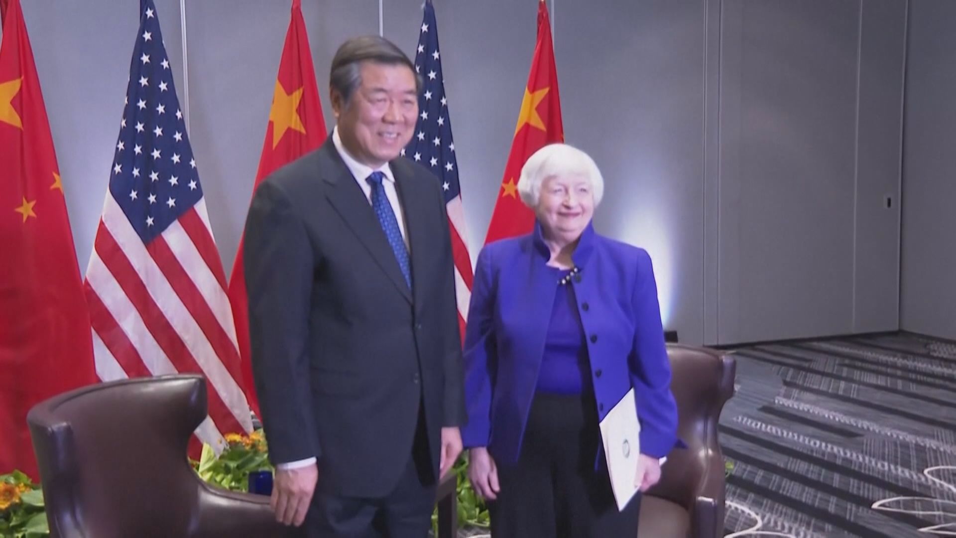 何立峰與耶倫兩日會面結束 雙方重申無意脫鈎