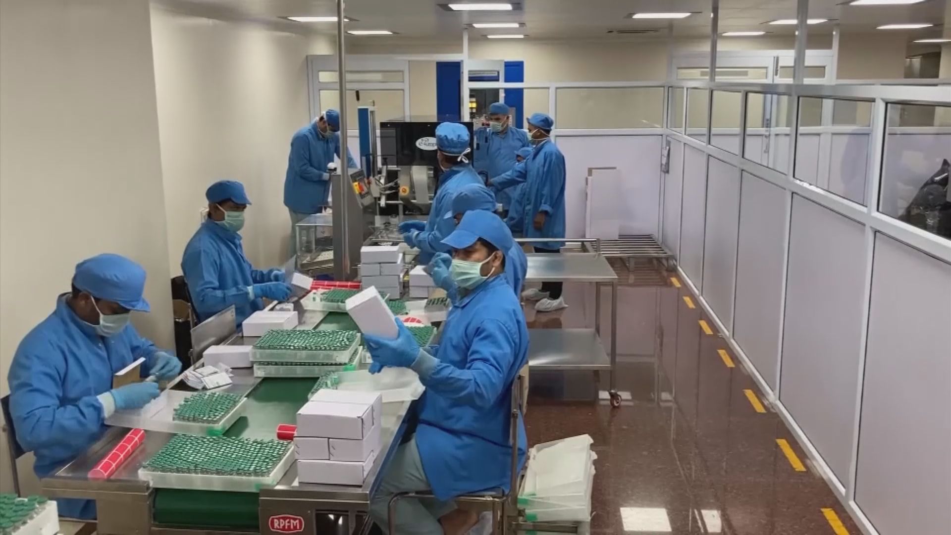據報印度暫停出口當地生產的阿斯利康疫苗