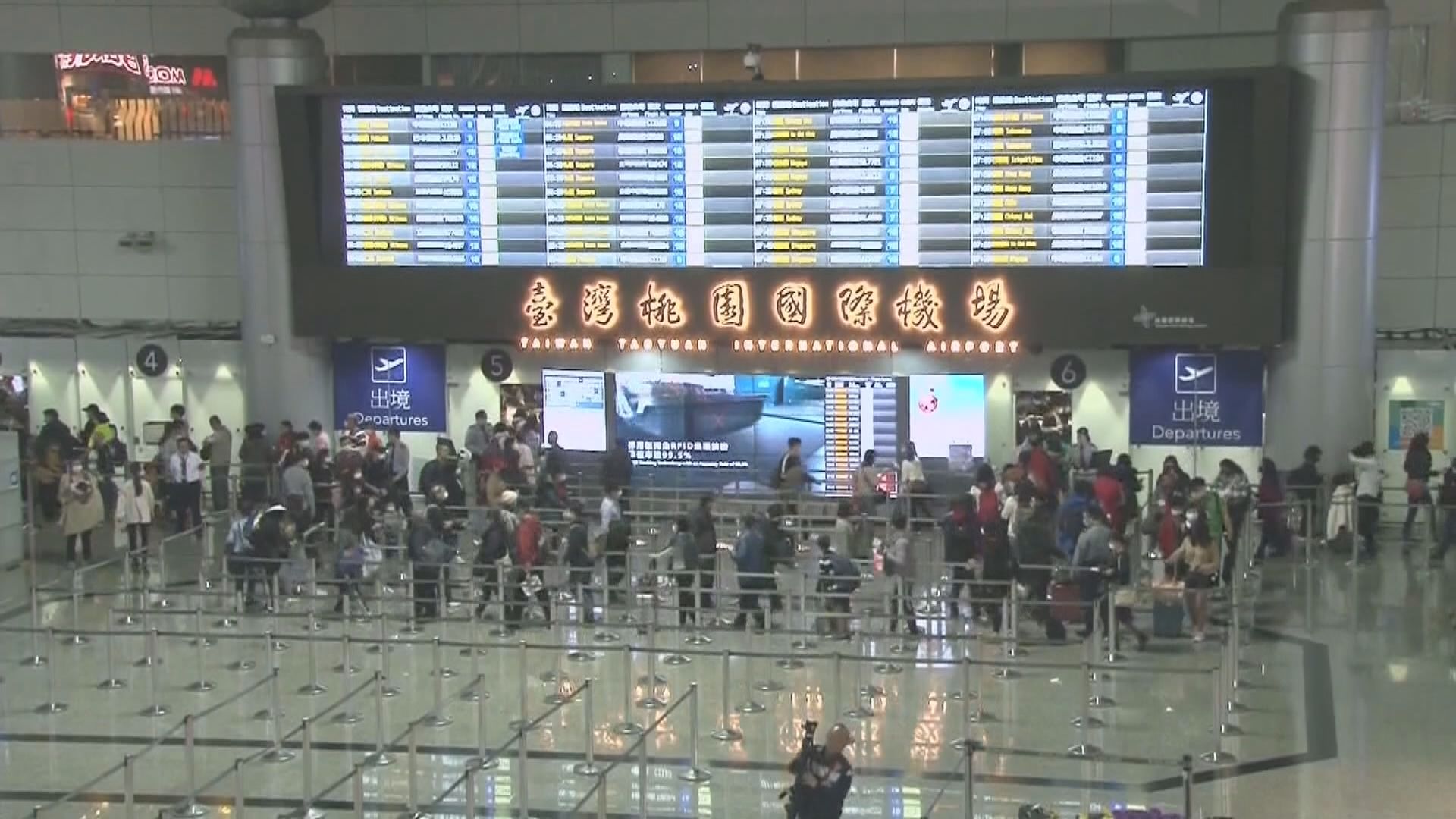 台灣針對陸港澳人士自願採檢措施或持續至農曆年