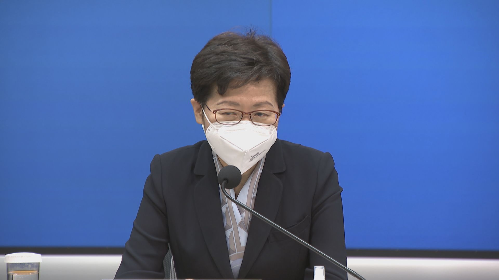 林鄭月娥對亞博隔離設施有長者不適離世感傷痛