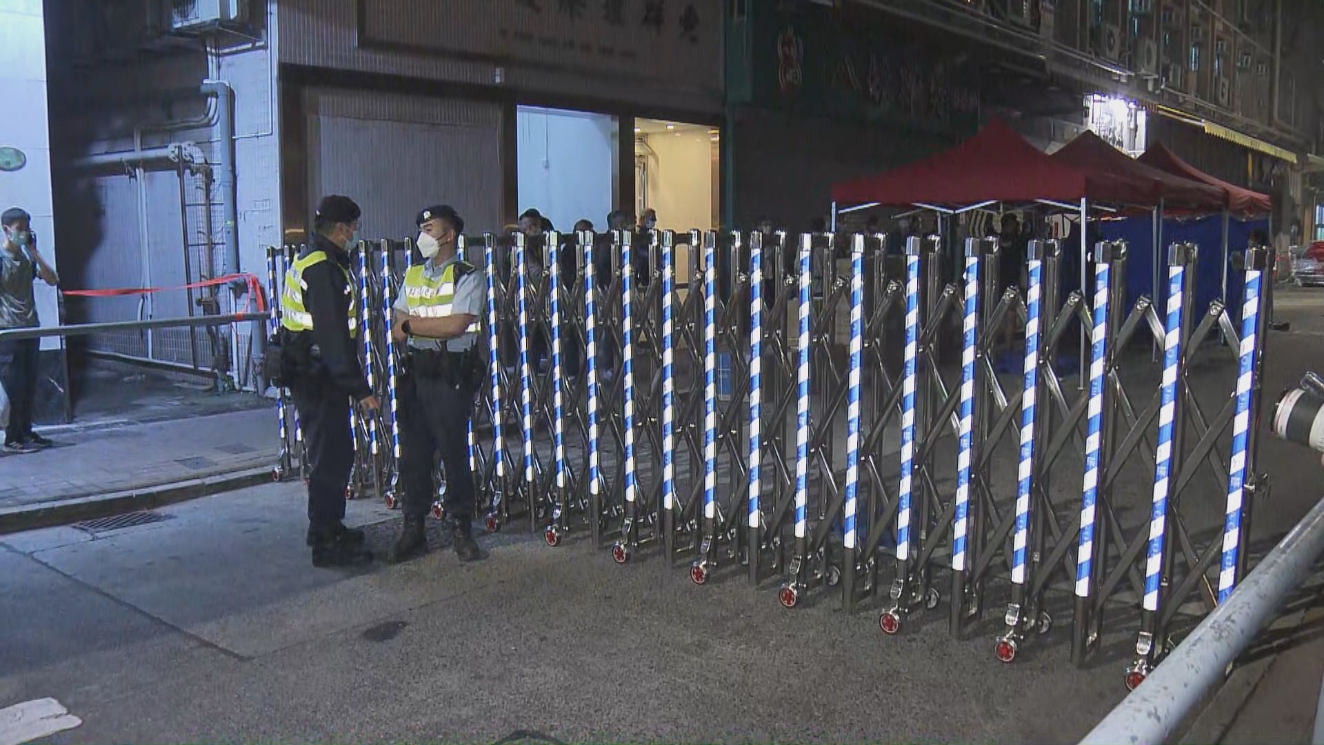 北角、鴨脷洲、跑馬地及大埔都有大廈被圍封強檢