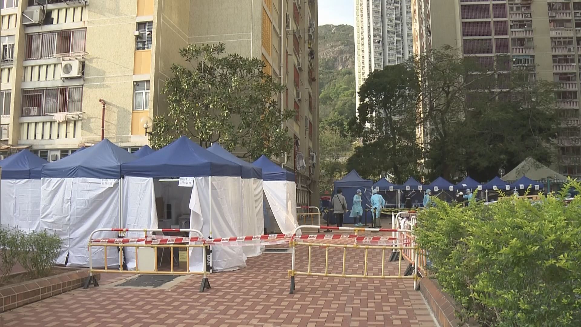 多區續有大廈圍封強檢　目標明日中午至下午完成行動