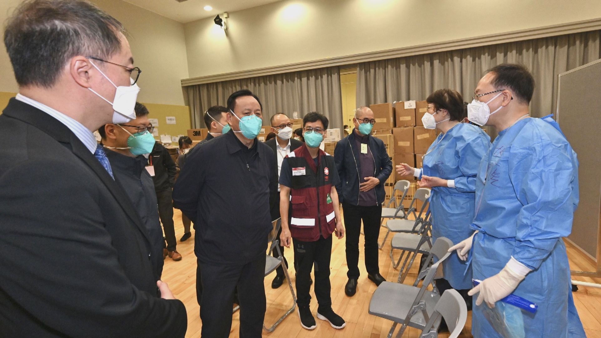 內地中醫專家組到多個醫療設施及暫託中心考察