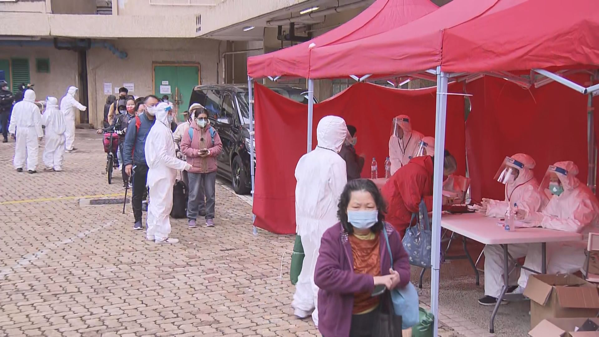 太和邨翠和樓圍封強檢發現一宗初陽個案