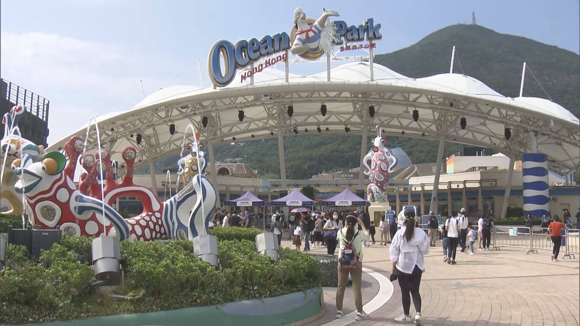 主題樂園關閉三個多月後重開