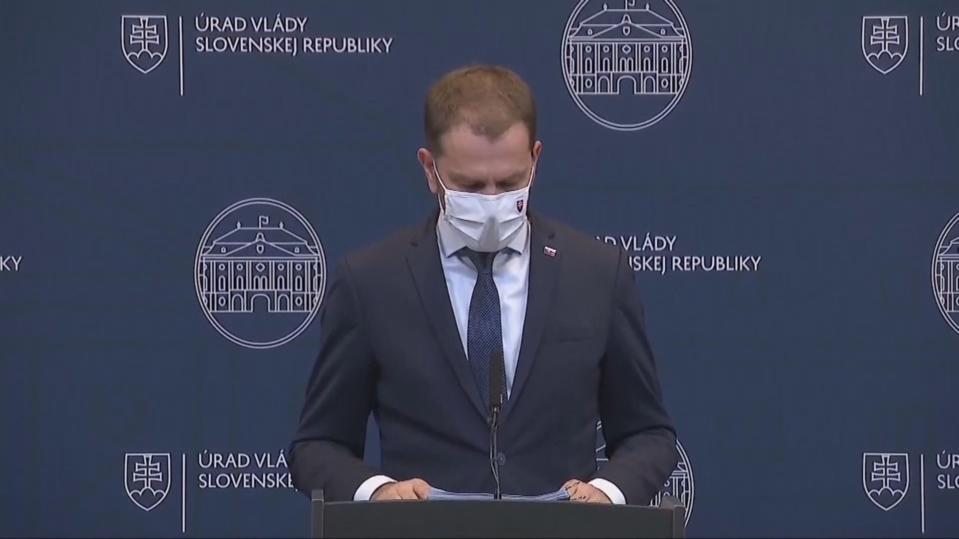 斯洛伐克總理馬托維奇確診感染新冠病毒