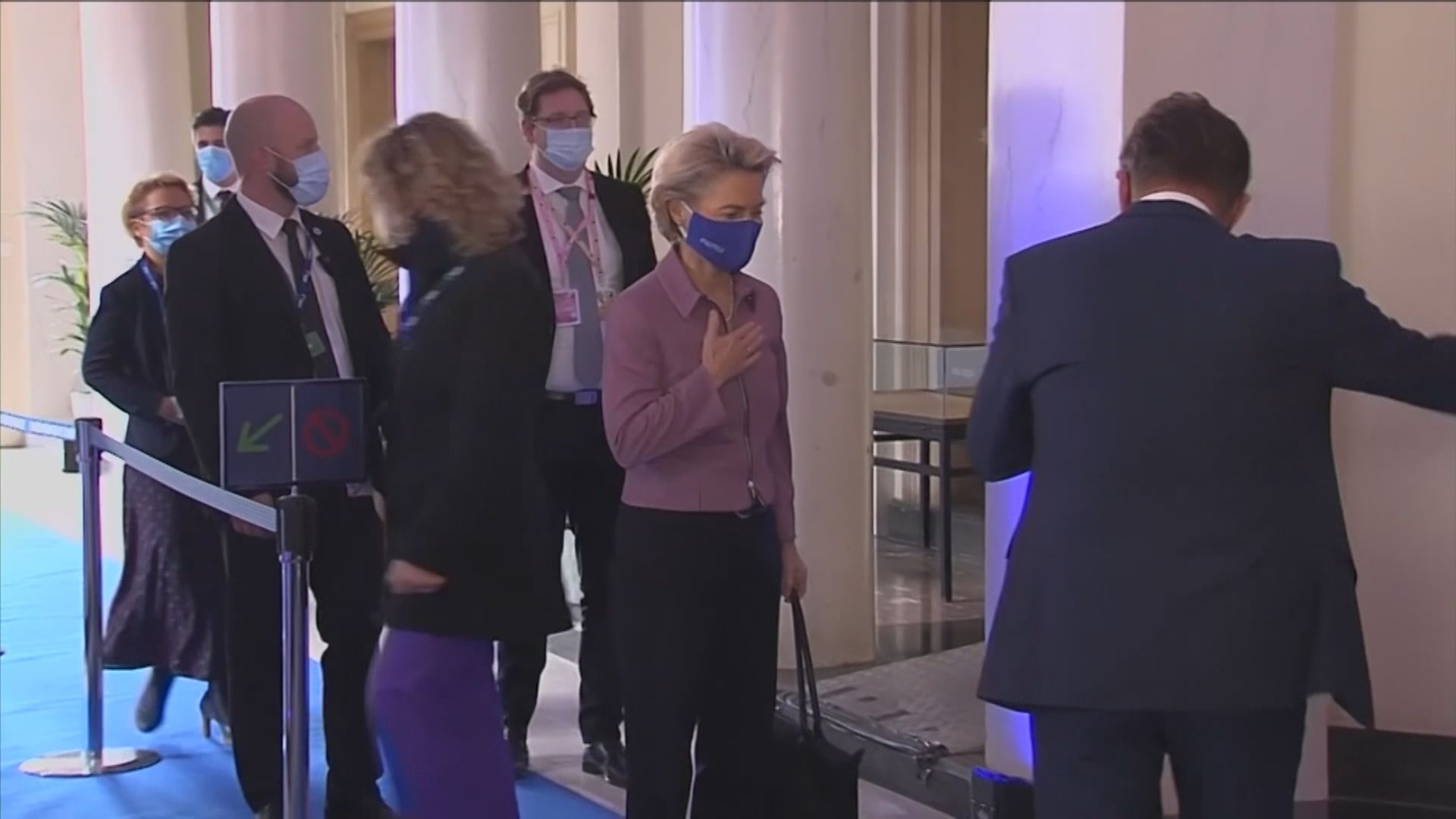 曾與確診者接觸　歐盟委員會主席提早離開歐盟峰會