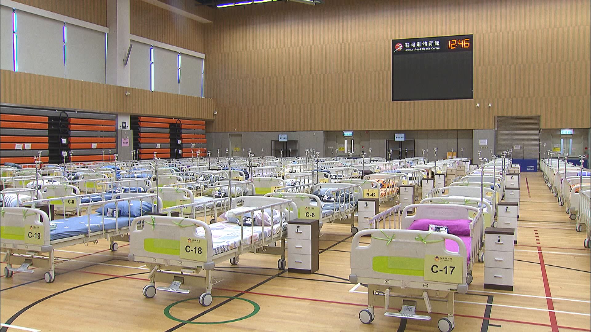 港灣道體育館暫託中心下周四起接收新冠確診輕症長者