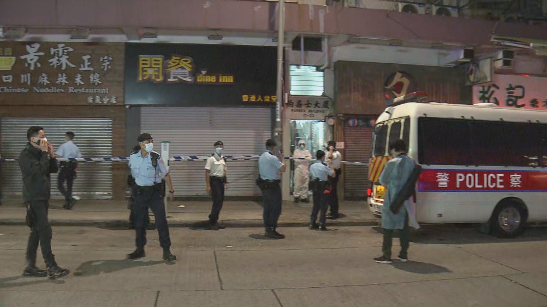 政府突擊圍封佐敦伯嘉士大廈強檢